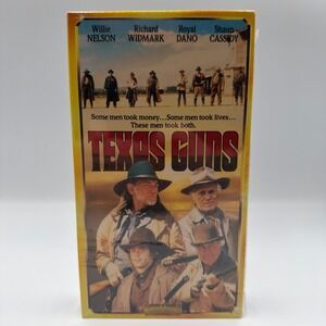 Texas Guns VHS 1991 Willie Nelson Richard Widmark StarMaker Factory Sealed‎ New